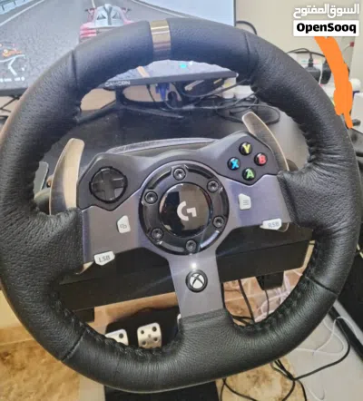 Logitech G920 racing wheel and pedals عجلة القيادة مع دواسات 2