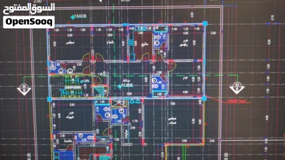خدمات استشارات هندسية نعمل لإضاء العميل بناء عصري حديث 3