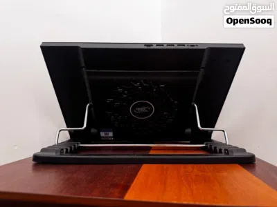 قاعدة تبريد لابتوب DeepCool مع منافذ USB إضافية وتحكم بالارتفاع وتبريد قوي 4
