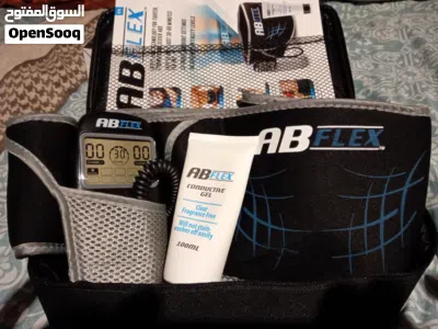هذا الجهاز هو ABFLEX Ab Toning Belt، وهو عبارة عن حزام إلكتروني مخصص لتحفيز وشد عضلات البطن والظهر 3