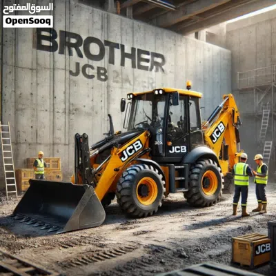 حفار جي سي بي لليجار jcb وجرافه وحفاره عجل 3