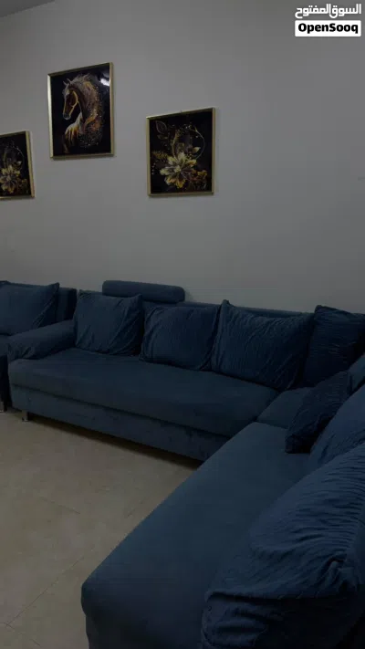 للبيع أثاث غرفة جلوس بحالة ممتازة، نظيف ومستخدم استخدام خفيف 2