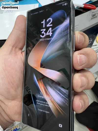 سامسونغ جالكسي Z fold 5 مساحة 512 gb مستعمل بحالة لون زيتوني 2