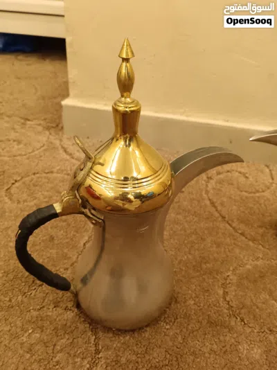عدد 3 دلة رسلان نحاس صناعة سورية 3