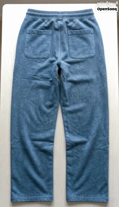 American Eagle Blue Sweatpants Wide Legs Baggy Fit 2