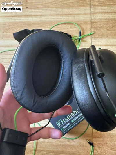 Razer BlackShark V2 X Wired 7.1 Surround Sound-50mm Drivers 3.5mm سماعة ريزر 2
