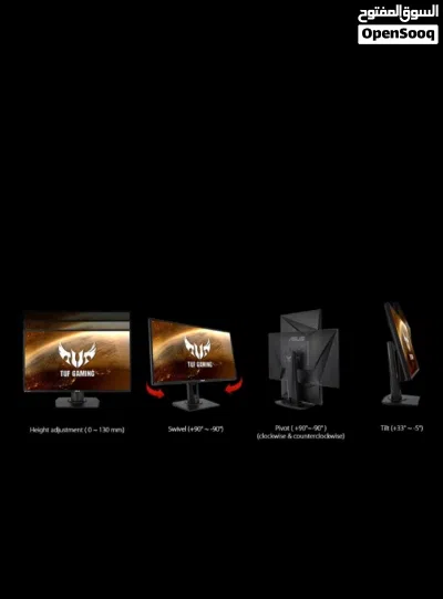 Asus TUF gaming VG259QM 280hz 24.5 inches 1ms GTG good condition perfectly working 2