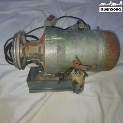 راس سنجر صناعي 20U درزه وتطريز + ماتورين خياطه صناعي 4