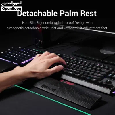 Redragon K588 RGB Mechanical Gaming Keyboard (Like New) 4