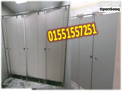 قواطيع كومباكت hpl فواصل كومباكت hpl للحمامات 2
