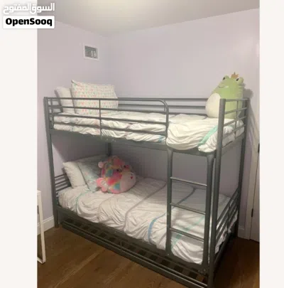 سرير bunk bed 3 طبقات 3 اسرة 4