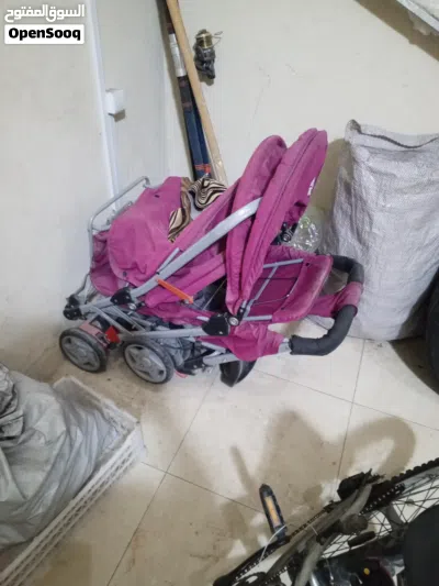 اتنان عربات اطفال بحاله جيده 4