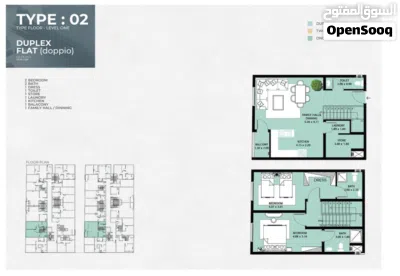 For sale in MQ Duplex That Offers the Perfect Blend of Location and Luxury with installments 2