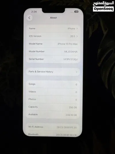 Iphone 13 pro max 256gb 3
