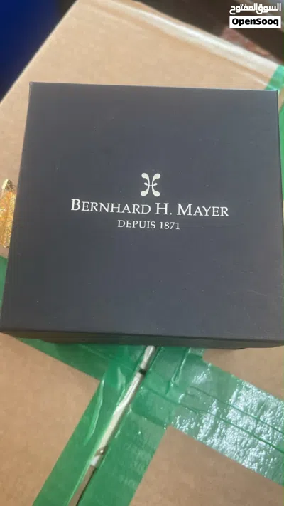ساعة Bernhard H. Mayer السويسرية الأصلية الفاخرة - ميكانيكية بإصدار محدود ونادر 1324/1999 مع شهادة 4