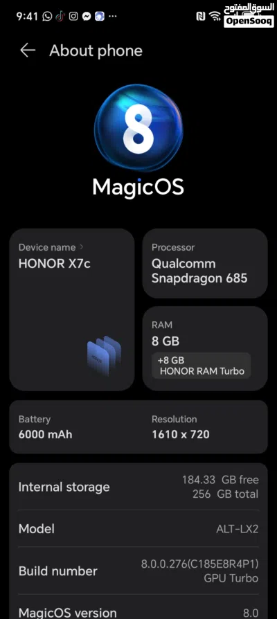 (HONOR x7c) 2