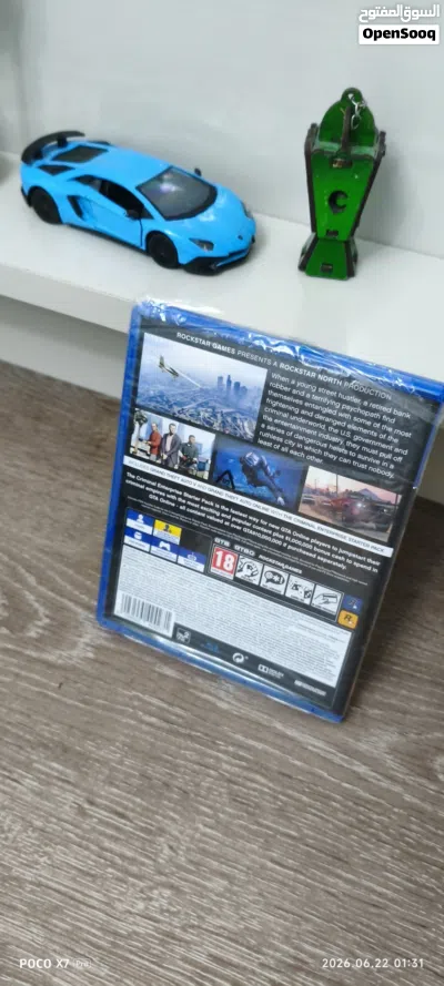 دسكة GTA5 للبلايستيشن 4 شبه جديدة استعمال شهر وشوية 2