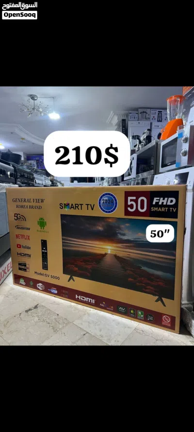 Tv smart 24 32 43 50 55 58 60 65 70 75 85 98 inch smart 4k 4
