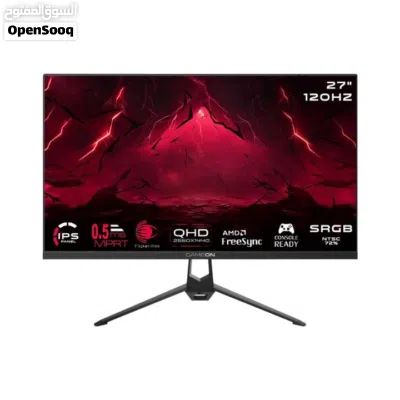 شاشة GameOn 27 بوصة IPS 120Hz Full HD – تدعم PS5 و FreeSync 4