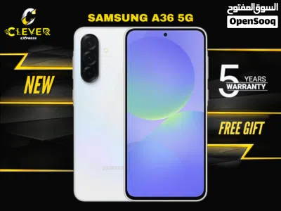 متوفر الان سامسونج A36 بافضل سعر//SAMSUNG A36 5G (256GB) NEW 3