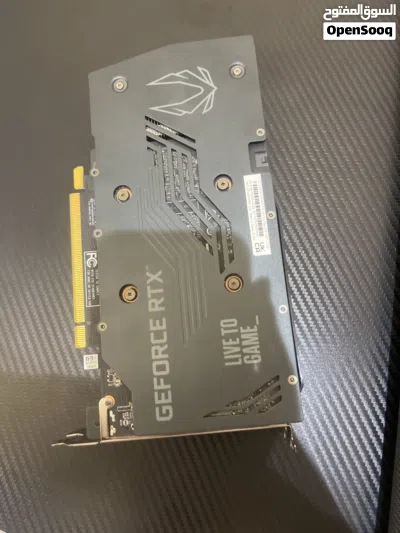 للبيع كرت شاشة RTX 3060 + رامات Corsair RGB 16GB نظيف جداً 2
