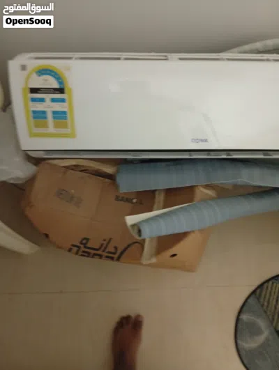 مكيف طن ونصف ممتاز شبه جديد للبيع 2