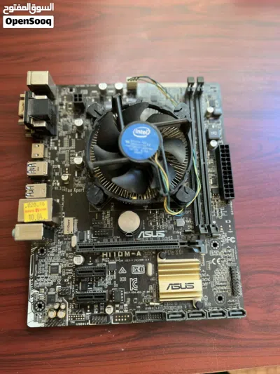 معالج وبورد I5 7400+H110 2