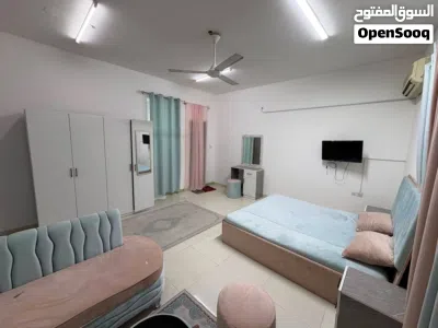 Large furnished studio for rent in Al Khuwair 33 3