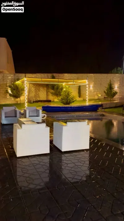 شاليه في منطقة اربد النعيمه للايجار اليومي الاسبوعي الشهري مناسب للعائلات والشباب 3