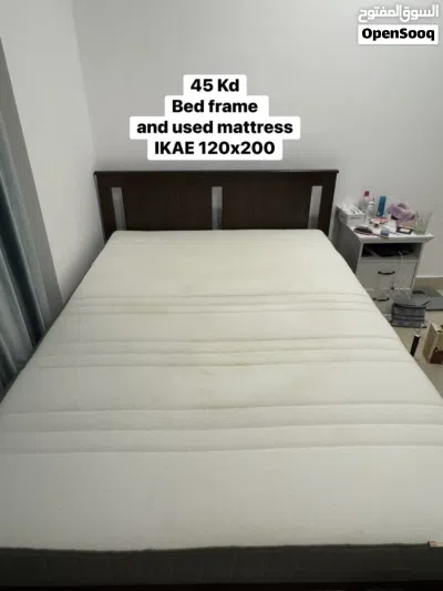 IKEA BED FRAME AND MATTRESS 2