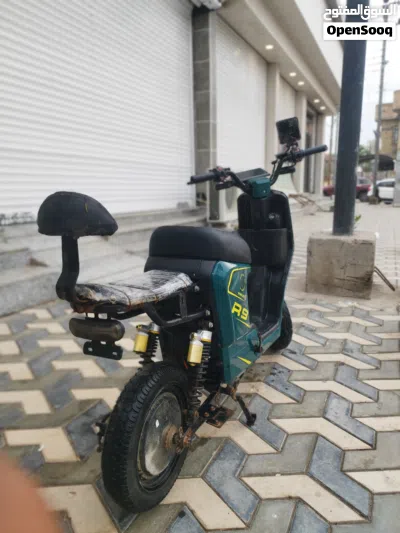 دراجه R9 شركه ونلي موديل 2025 بطاريات نص عمر الدراجه ما ماشيه ملف 1200 السعر 300وبيه مجال 3