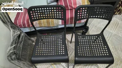 4 Black Dining / Office Chairs (Excellent Condition) - (IKEA) 4
