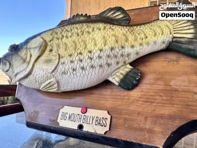 لعشاق النوادر: سمكة بيلي باس الأصلية الشهيرة (Big Mouth Billy Bass) اقرا الوصف مهم 3