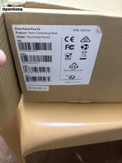 شاشة جدولة حجز غرف الاجتماعات الذكية Yealink RoomPanel Plus E2 (جديدة بالكرتون) 2