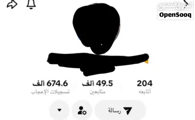 حساب تيك توك 50 الف متابع حقيقي للبيع 2