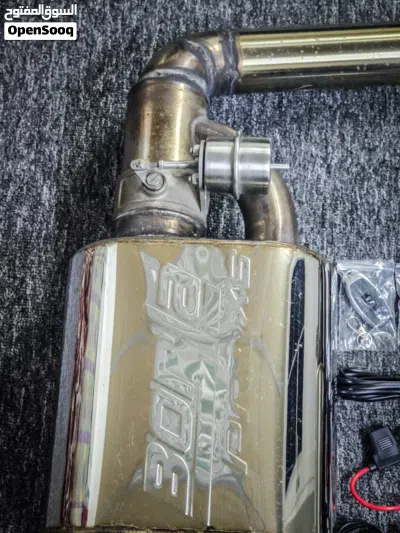 BORLA ProXS-Style Valvetronic Muffler with Everything كاتم صوت بورلا برو إكس إس-ستايل فالفترونيك مع 4