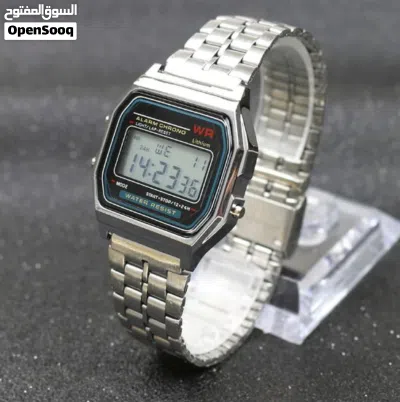 digital watch metal straps CASIO A159W for best price ever found 3