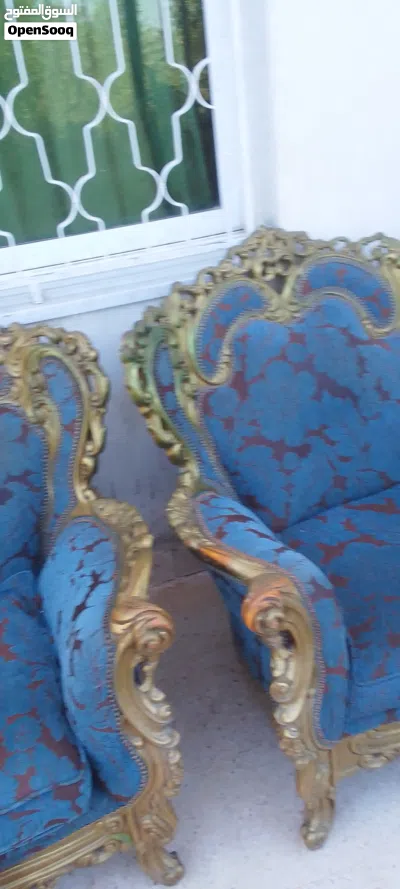 طقم كنب حفر مذهب 2