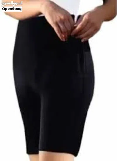 شورت تنحيف و حرق الدهون دبل فيس الحراري يغطي الارداف و البطن شرت التنحيف للرجال و النساء مشد مشدات 4