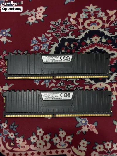 RAM Corsair Vengeance LPX 16GB 2x8 DDR4 رامات كورسير نظيف ويوجد شحن 2