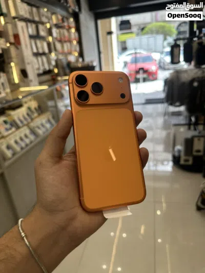 iPhone 17 Pro Max، ايفون 17 برو ماكس، iPhone 2TB، آيفون سعة كبيرة، iPhone Orange، Apple الأردن 3