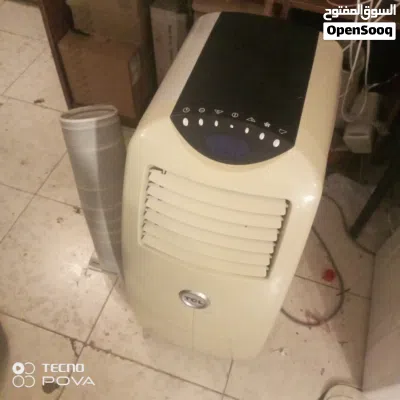 مكيف غاز واحد طن متحرك مع كامل معداته بحالة الجديد تبريد ثلج للبيع 4