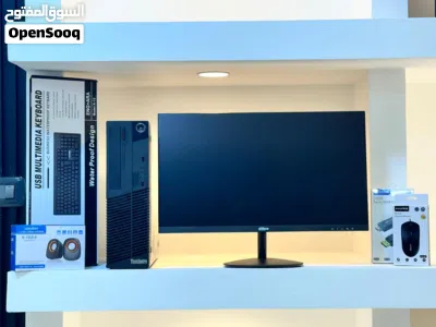 كمبيوترات كور اي سفن مع شاشات جديده 24 انش جديده بلكرتونه بمواصفات قويه جدا وبسعر مغري فقط ب 179 2