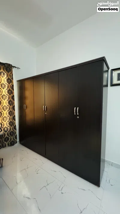 Used furniture for sale Bed coat (without mattress) Cupboard Dressing table with mirror 4