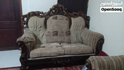 كنب خارجي مستخدم نظيف للبيع السعر 105الف نهايه العنوان الثلاثين بعد دار سلم جوار ديوان الهندوانه 2