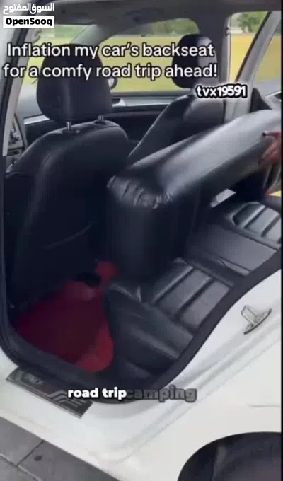 حوّل سيارتك إلى سرير مريح 3