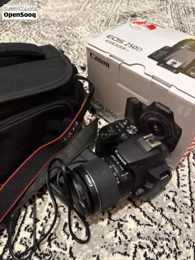 كاميرا كانون 250d استعمال شهرين 3
