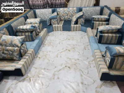 مجلس عربي جاهز قماش فاخر لون ناد ر 2