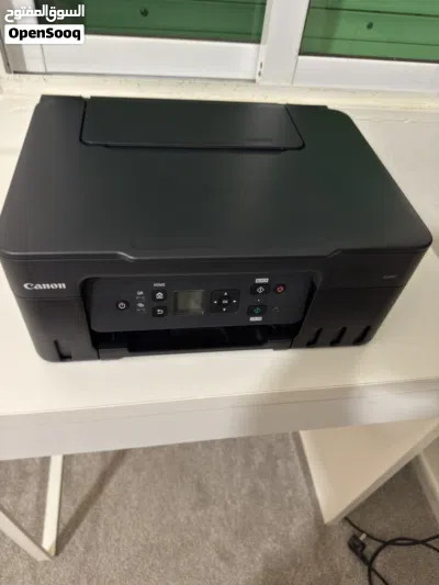 طابعة ملونة كانون Canon بحالة الوكالة (شبه جديدة) - اقتصادية جداً توفير فائق (MegaTank) 3