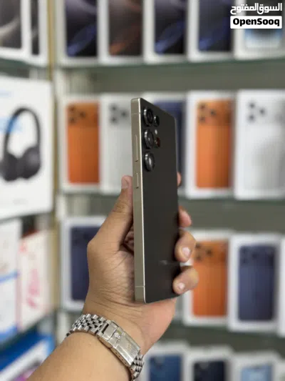 عرض خاص : Samsung S25 ultra 512gb بالذاكرة العملاقة هاتف نظيف جدا بدون أي مشاكل مع ضمان و ملحقات 3